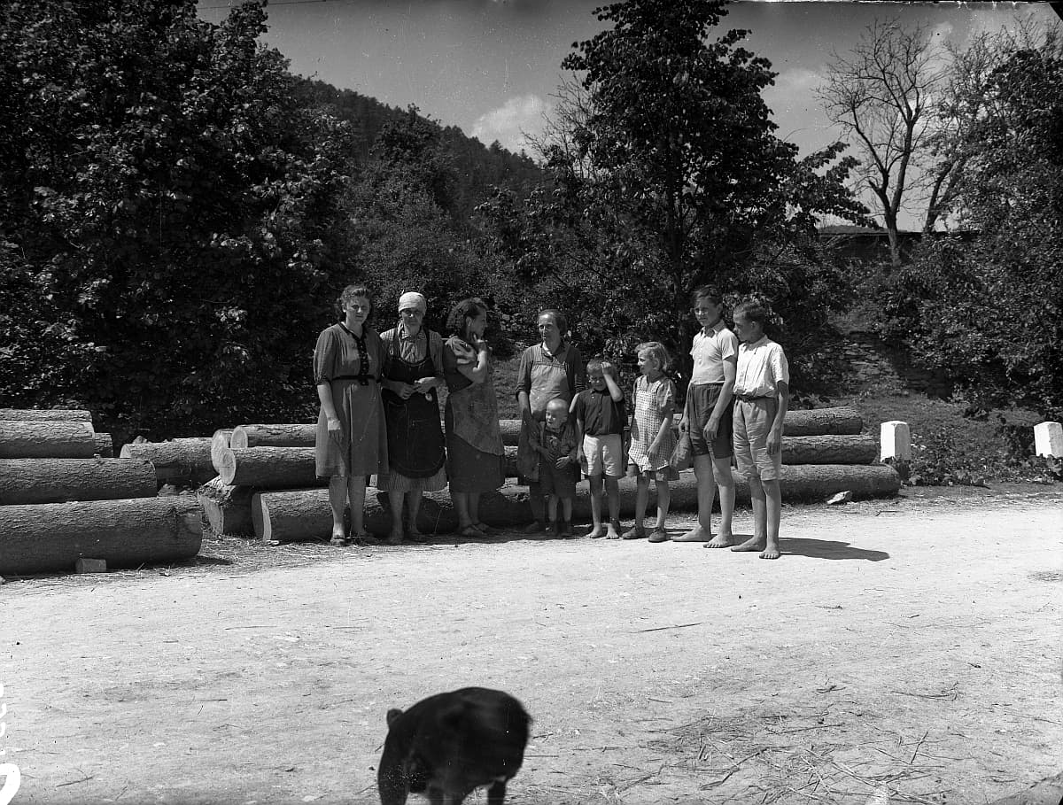 Javoříčko krátce po vypálení v květnu 1945, snímek 14